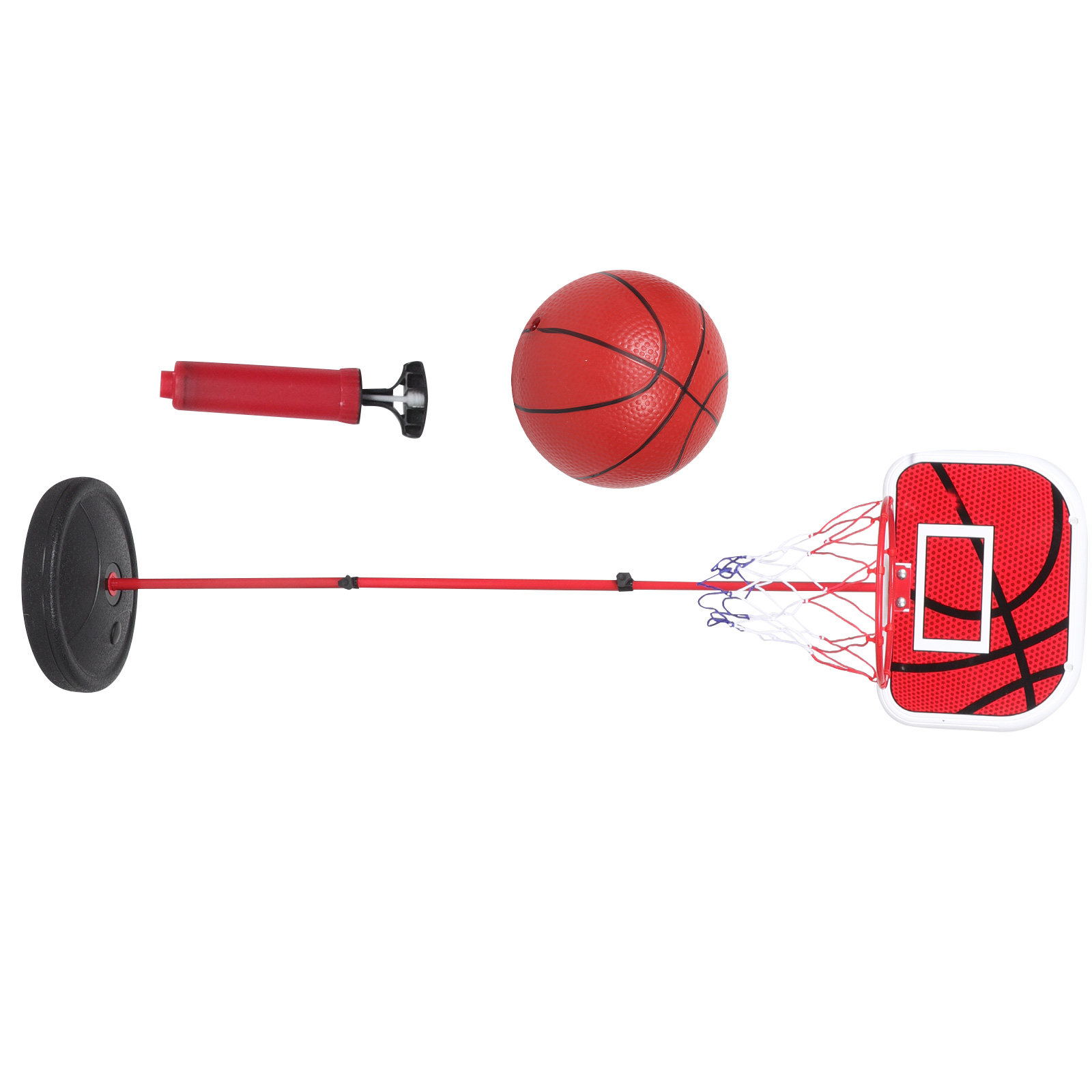 Basketball Hoop Outdoor - 1 Juego de Aro de Baloncesto