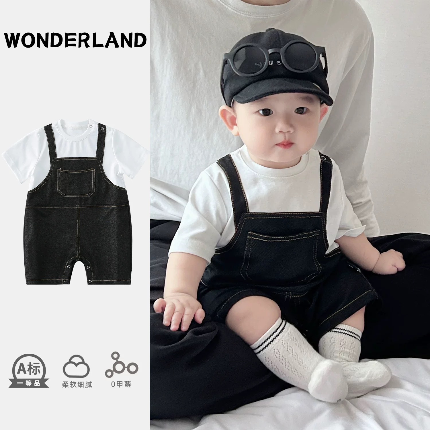 Kids Outdoor Jumpsuit - Ropa de Verano para Bebés Recién