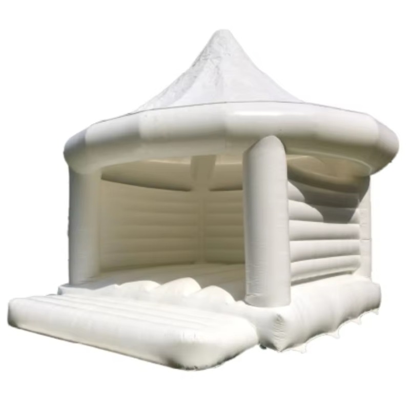 Outdoor Toys For Kids - Casa Inflable Blanca para Bodas, Juegos