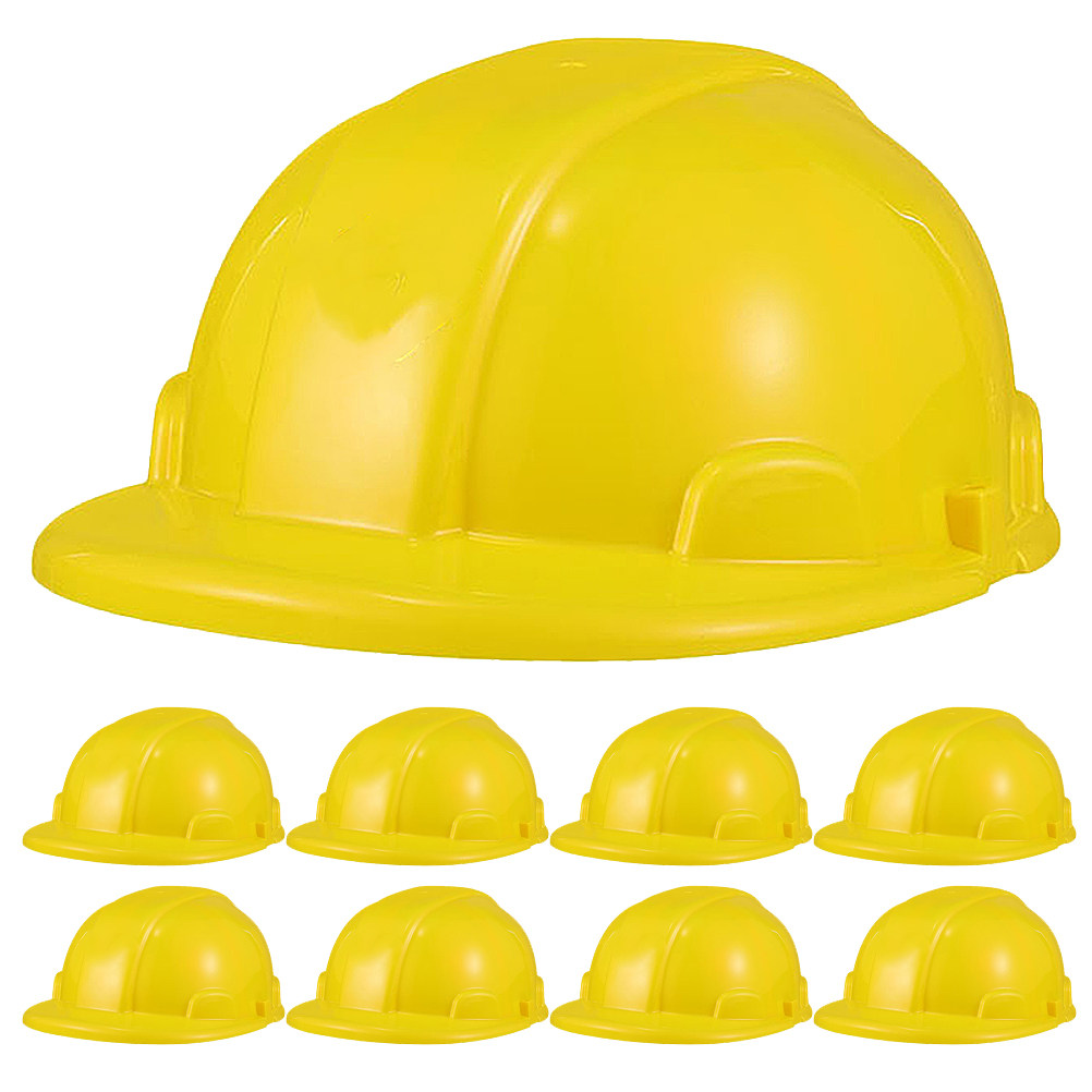 Play Kids Outdoor - Juego de 9 cascos de construcción