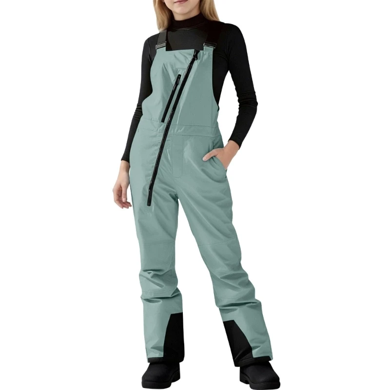 Kids Outdoor Jumpsuit - Pantalones esquí para niños, Baberos esquí,