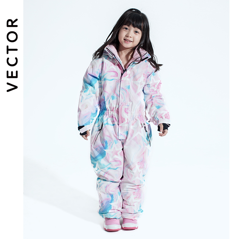 Kids Outdoor Jumpsuit - -Mono de esquí para niños de
