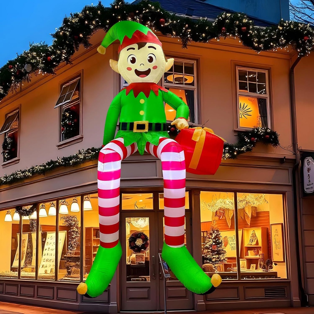 Outdoor Toys For Kids - 8 pies inflables de Navidad decoración