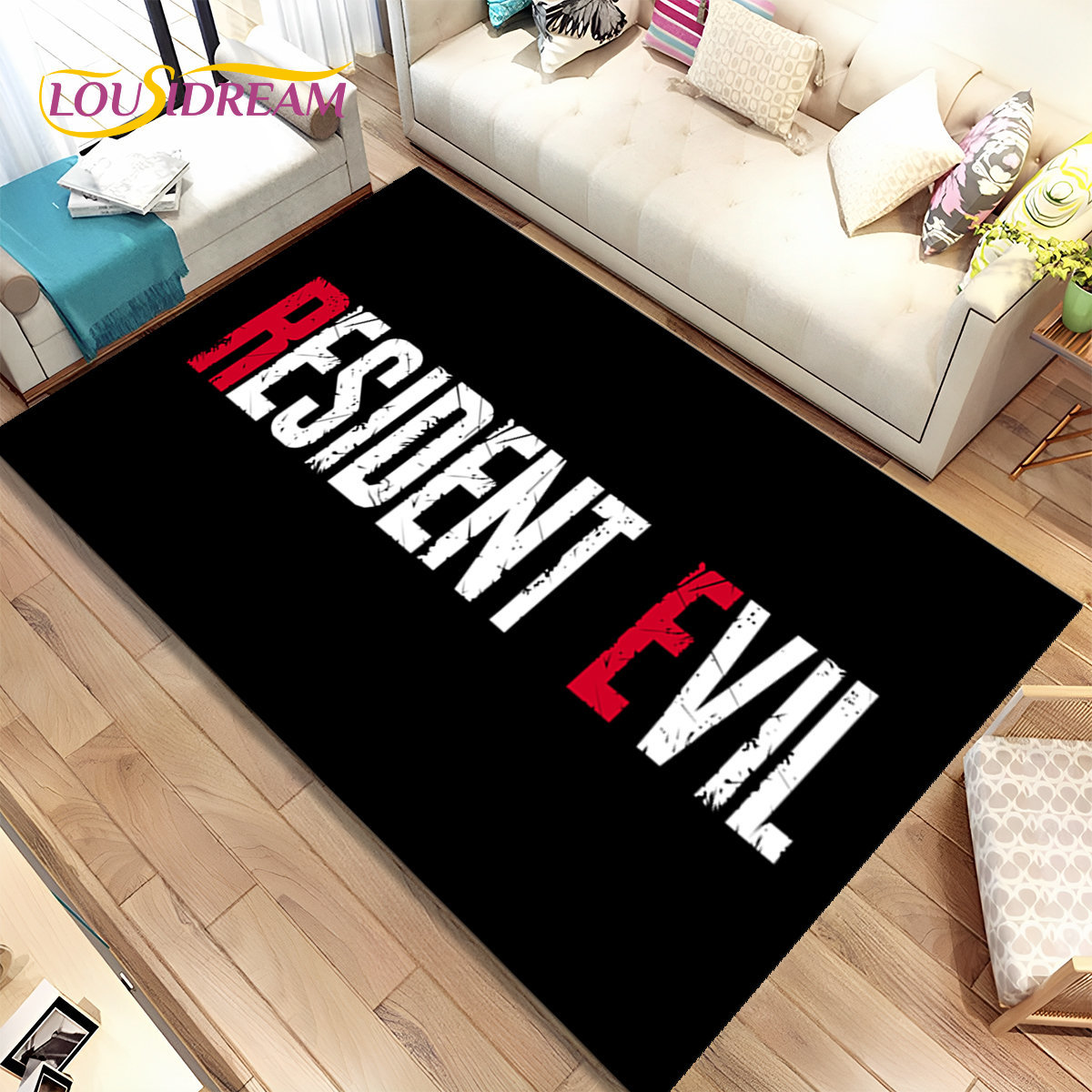 Kids Outdoor Mat Waterproof - Alfombra 3D R-Resident Evil Games para