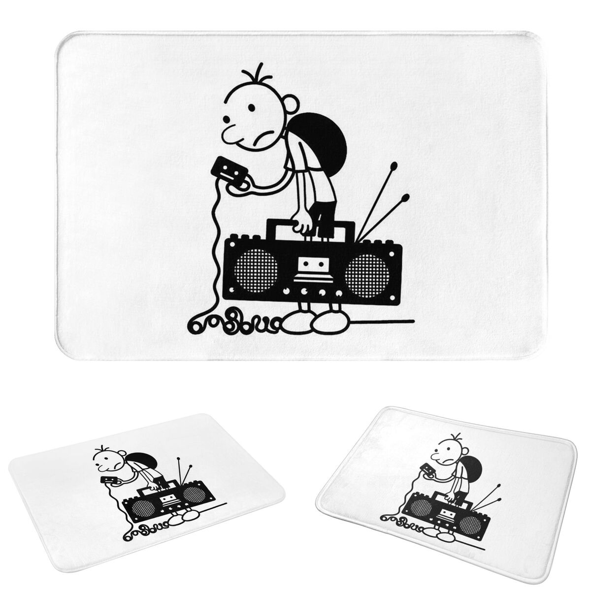 Kids Outdoor Mat Waterproof - Alfombra Antideslizante con Diseño de Diary