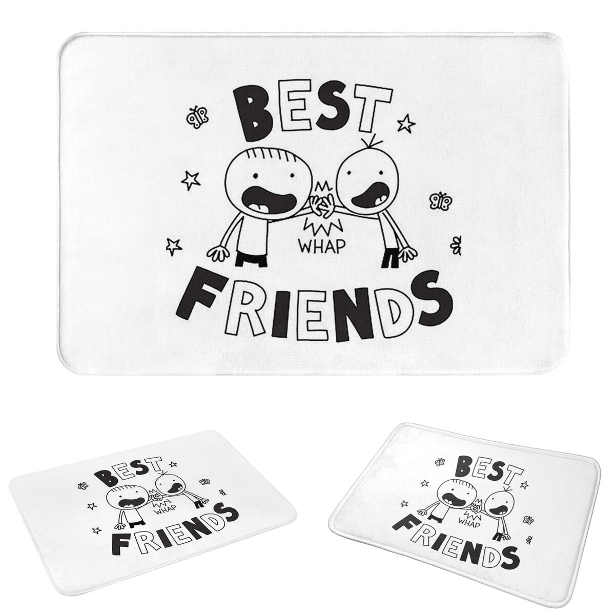 Kids Outdoor Mat Waterproof - Alfombra Antideslizante Absorbente con Diseño de