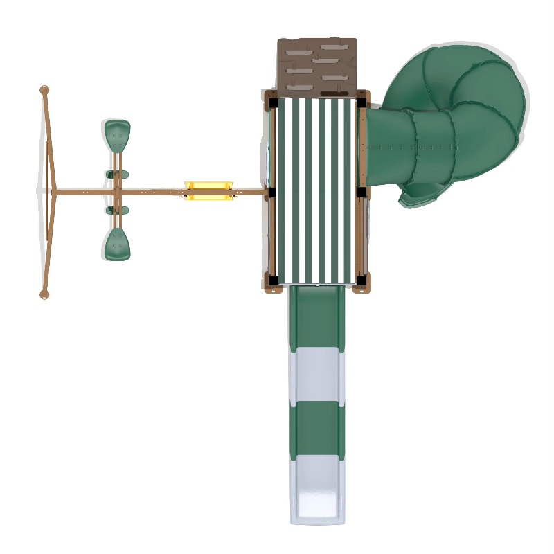 Tobogán Infantil Ecológico de  - Kids Outdoor Wooden Playhouse reseña y precio