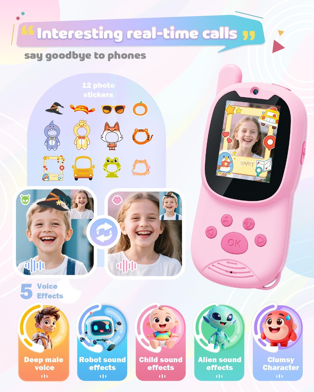Walkie-Talkie (Paquete de 2) p - Kids Outdoor Voices reseña y precio