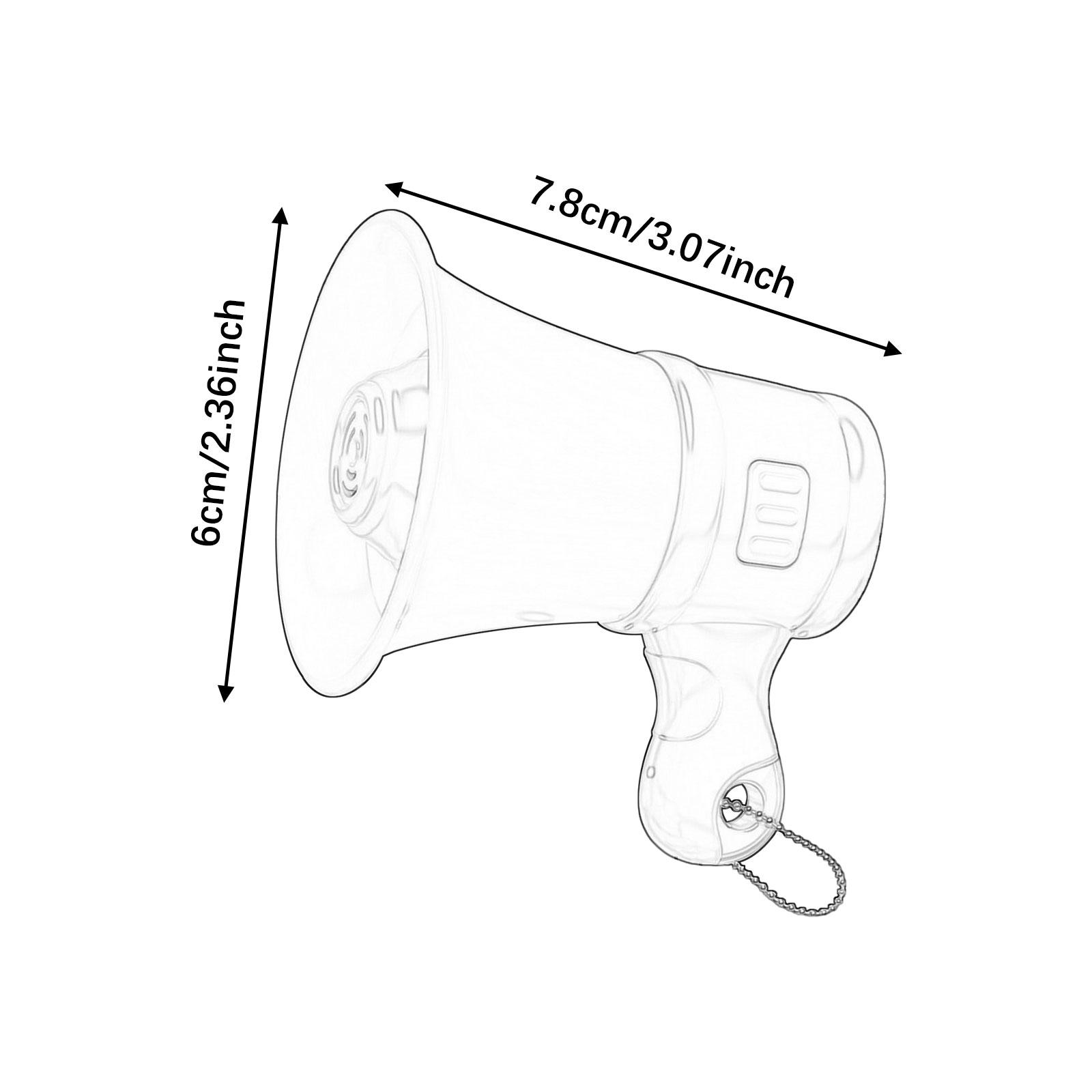 Novedoso Mini Megáfono Llavero - Kids Outdoor Voices reseña y precio