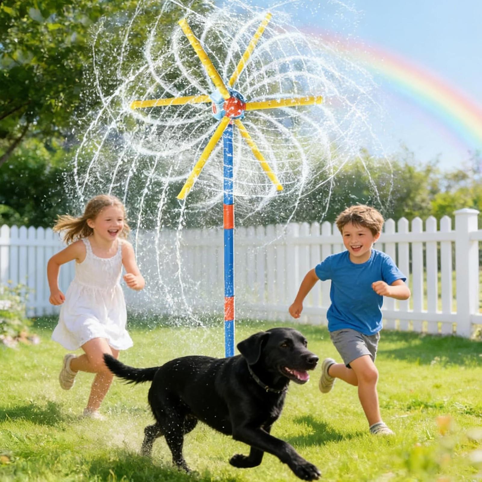Aspersor de agua para niños co - Kids Outdoor Movies reseña y precio