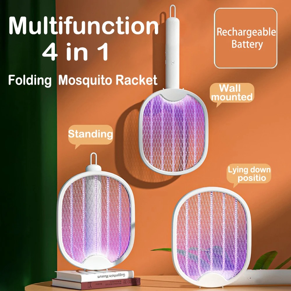 Matamosquitos Eléctrico 3000V  - Bug Catching Kit reseña y precio