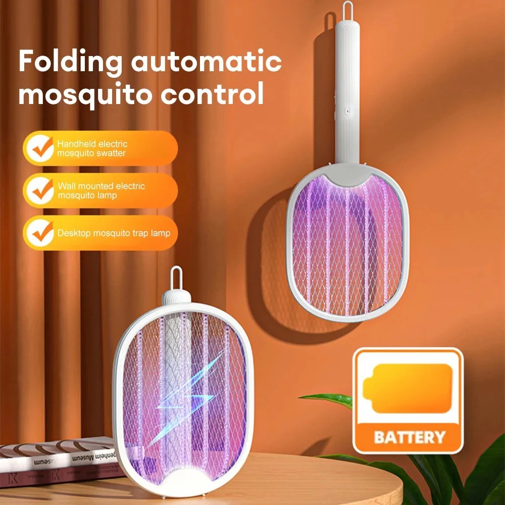 Matamosquitos Eléctrico 3000V  - Bug Catching Kit reseña y precio