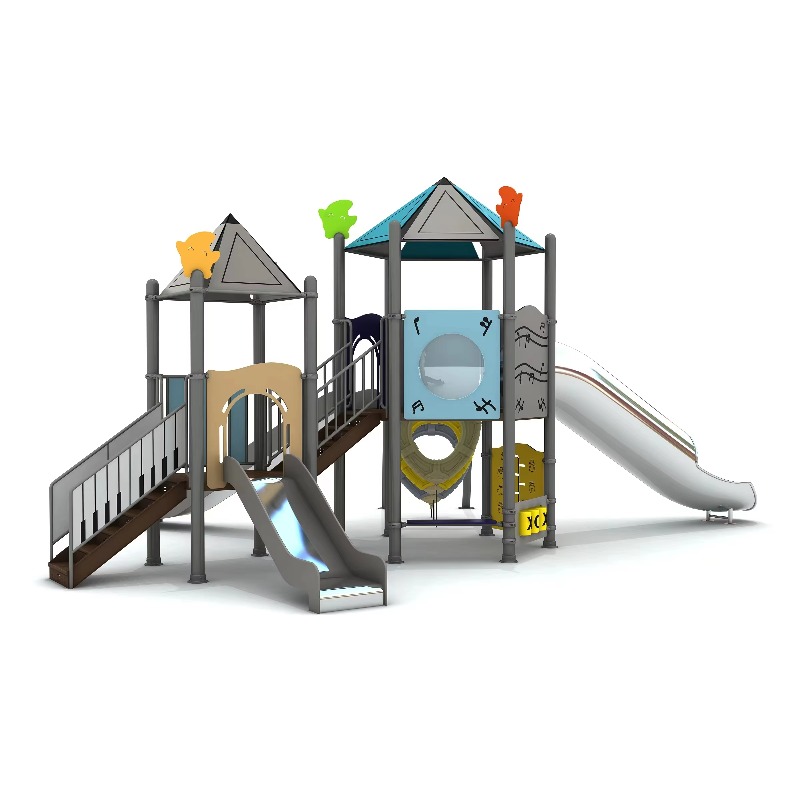 Conjunto de juegos de madera p - Kids Outdoor Wooden Playhouse reseña y precio