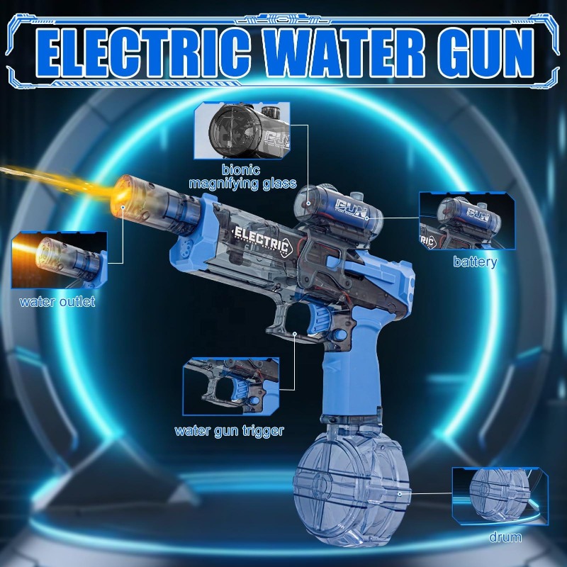 Pistolas de Agua Eléctricas de - Water Gun Soaker reseña y precio