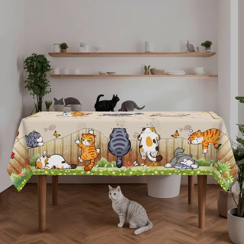 Mantel VIKAMA Beige con Dibujo - Kids Outdoor Play Table reseña y precio