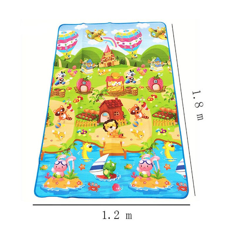 Alfombra para bebés 180x120x0, - Kids Outdoor Mat Waterproof reseña y precio