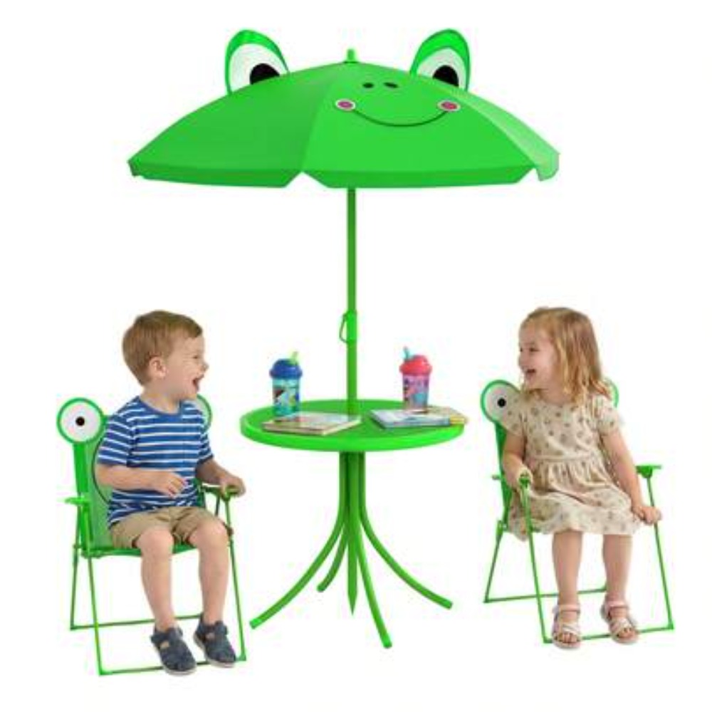 Juego de mesa y sillas para ni - Kids Outdoor Table And Chair Set reseña y precio
