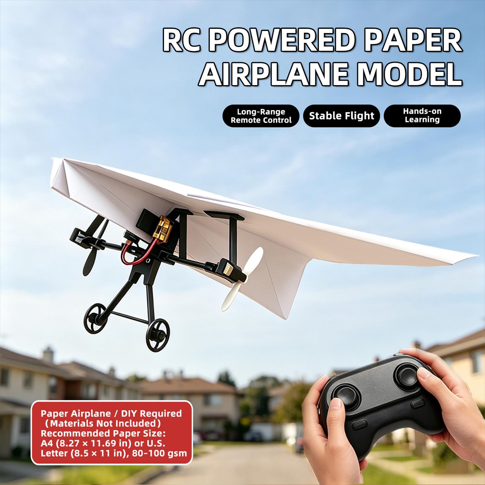 Kit de Avión de Papel RC para  - Kids Outdoor Fun reseña y precio
