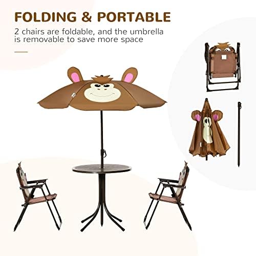 Conjunto de Mesa y Sillas para - Kids Outdoor Table And Chair Set reseña y precio