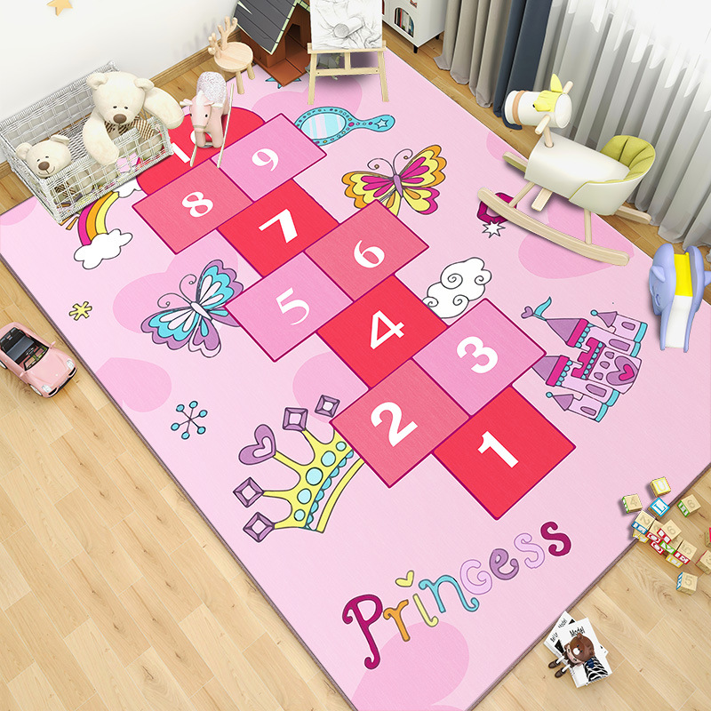 Alfombra rosa de dibujos anima - Kids Outdoor Play Table reseña y precio