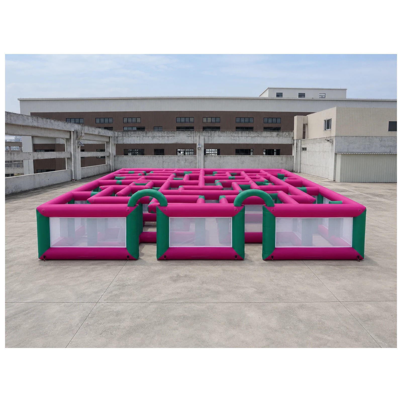 Laberinto Inflable Grande de M - Kids Outdoor Venues reseña y precio