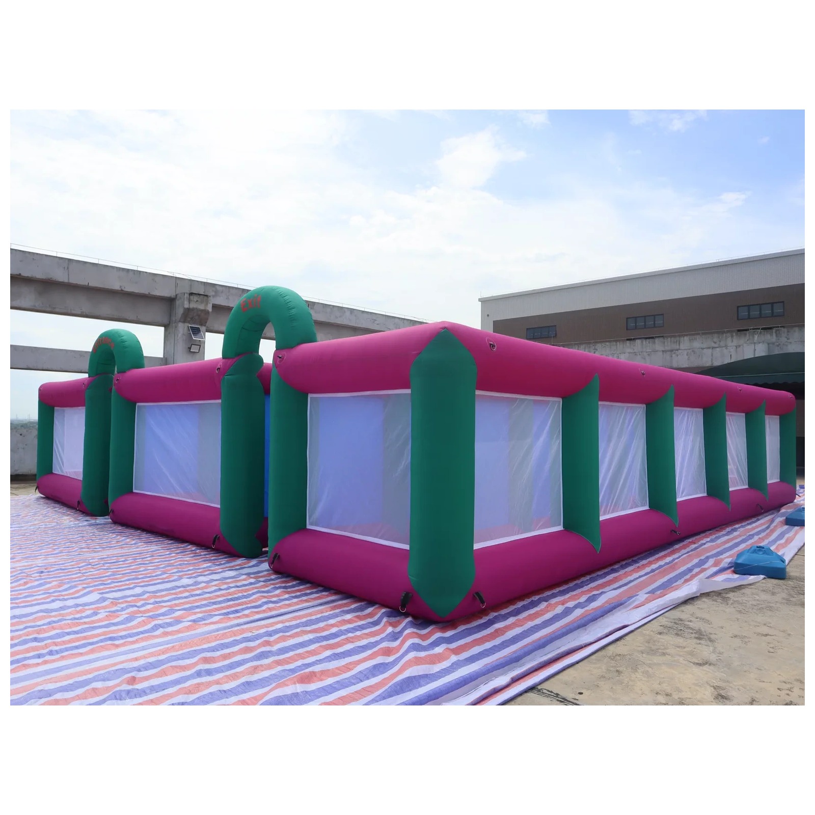 Laberinto Inflable Grande de M - Kids Outdoor Venues reseña y precio