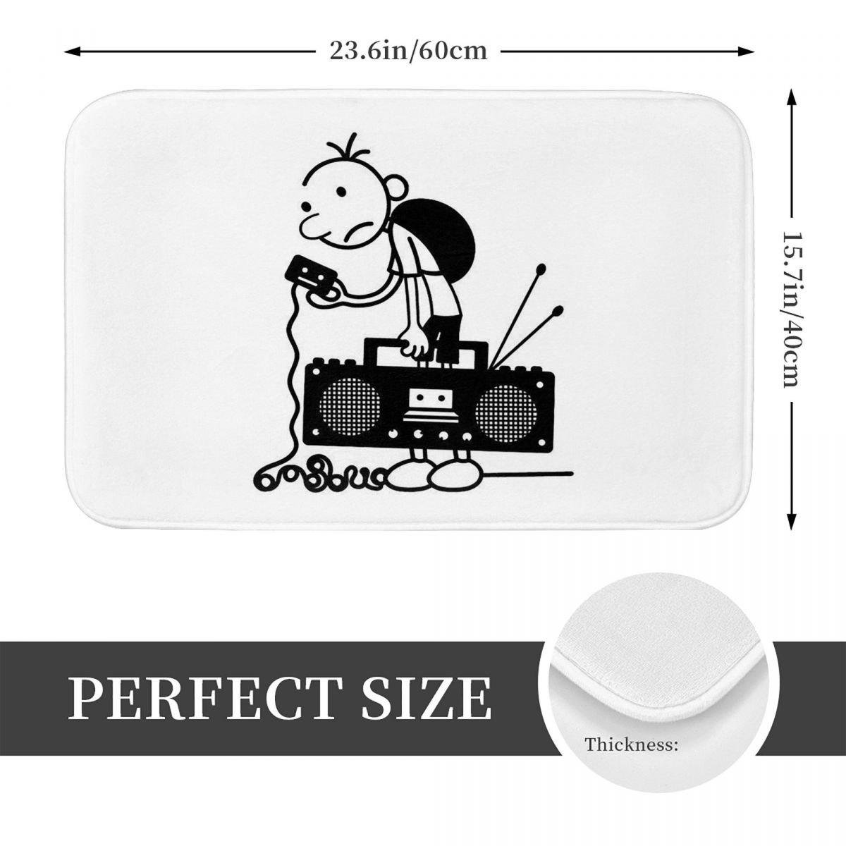 Alfombra Antideslizante con Di - Kids Outdoor Mat Waterproof reseña y precio