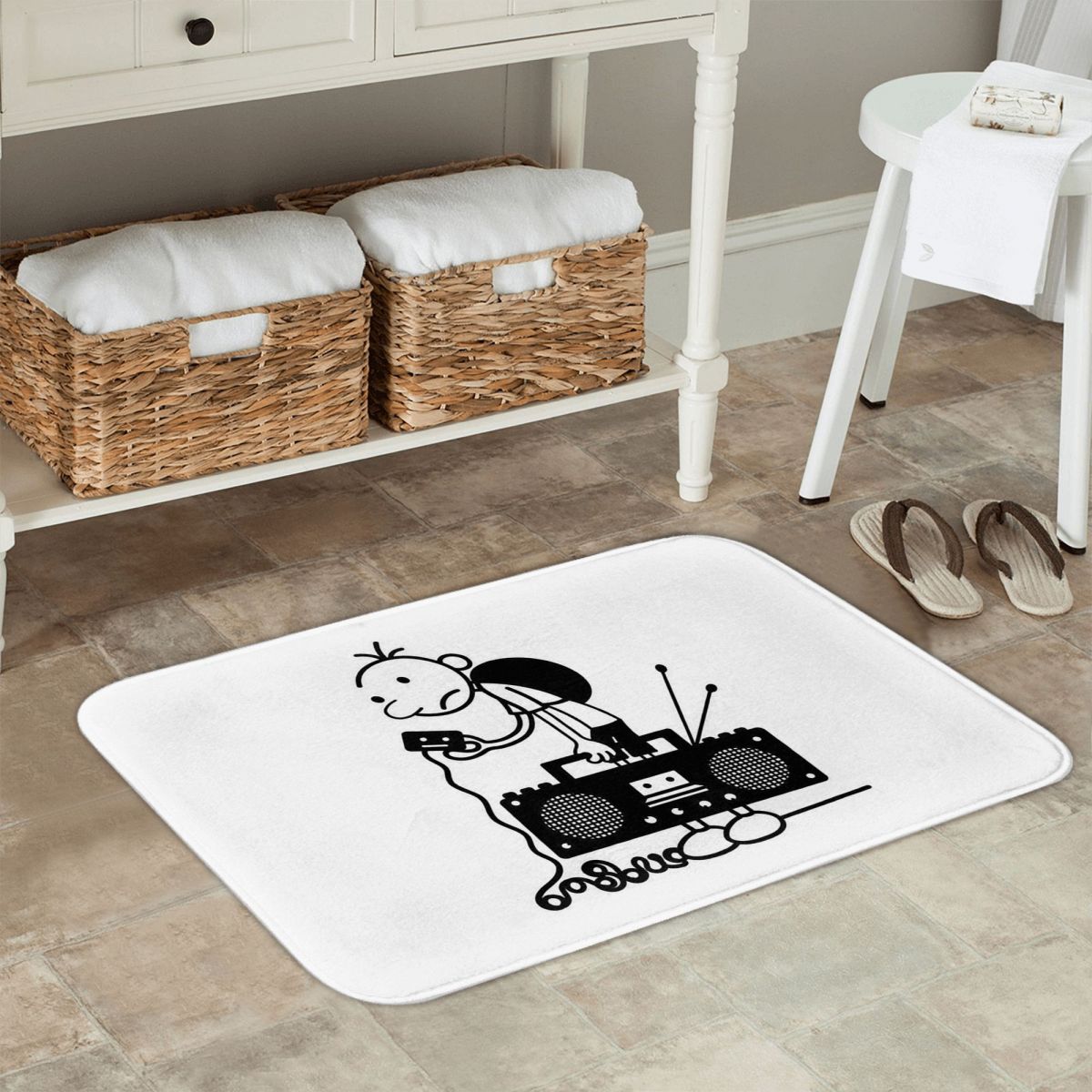 Alfombra Antideslizante con Di - Kids Outdoor Mat Waterproof reseña y precio