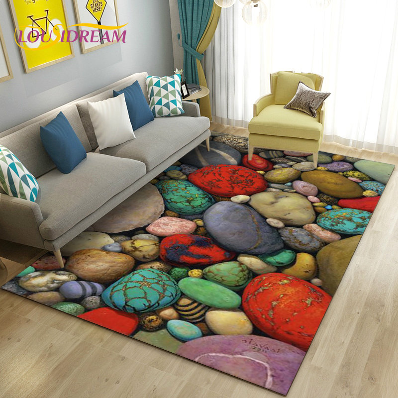 Alfombra de área de piedra de  - Kids Outdoor Mat Waterproof reseña y precio