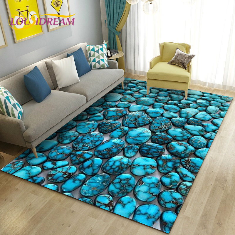Alfombra de área de piedra de  - Kids Outdoor Mat Waterproof reseña y precio