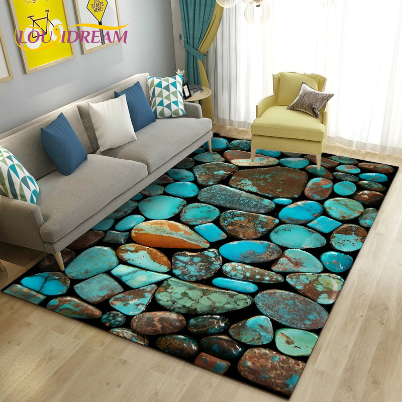 Alfombra de área de piedra de  - Kids Outdoor Mat Waterproof reseña y precio