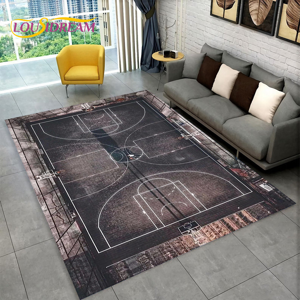 Alfombra grande de baloncesto  - Kids Outdoor Mat Waterproof reseña y precio
