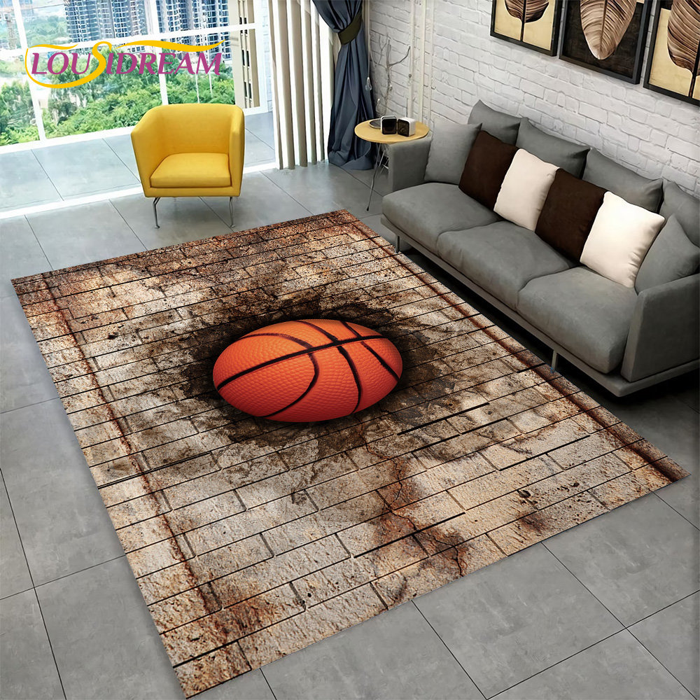 Alfombra grande de baloncesto  - Kids Outdoor Mat Waterproof reseña y precio