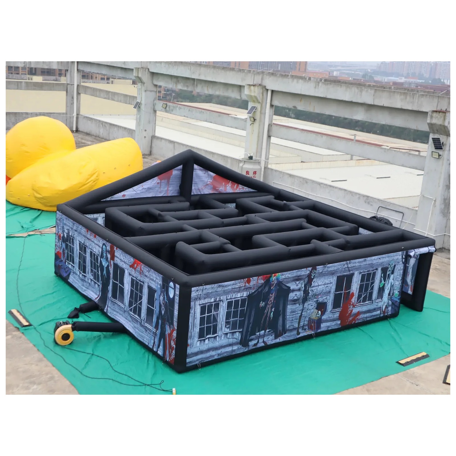 Gran laberinto inflable con te - Kids Outdoor Venues reseña y precio