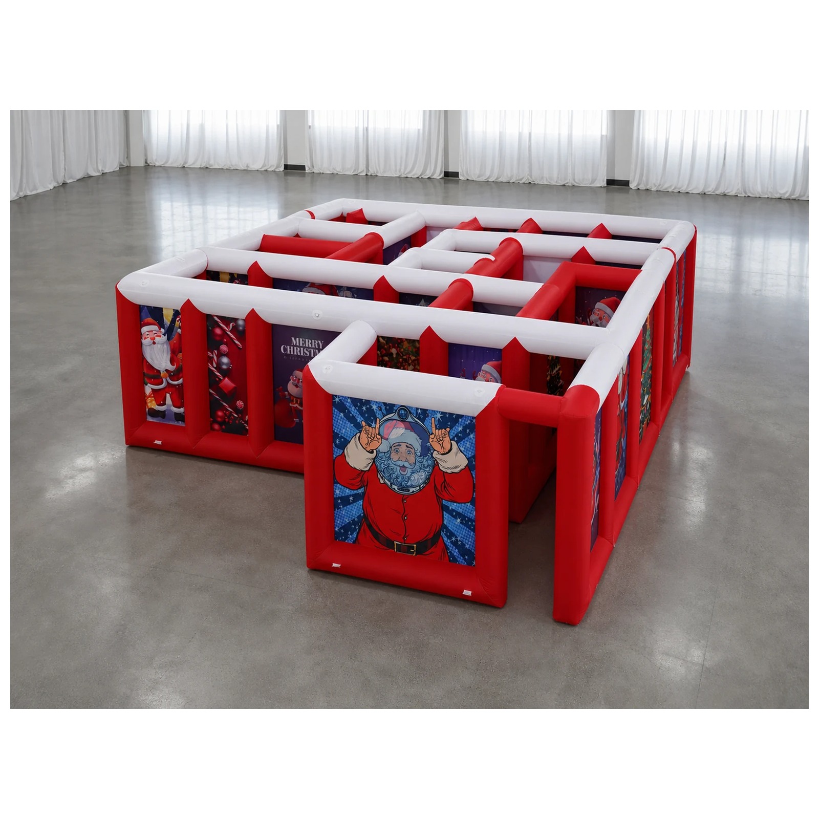 Laberinto Inflable Grande Rojo - Kids Outdoor Fun reseña y precio