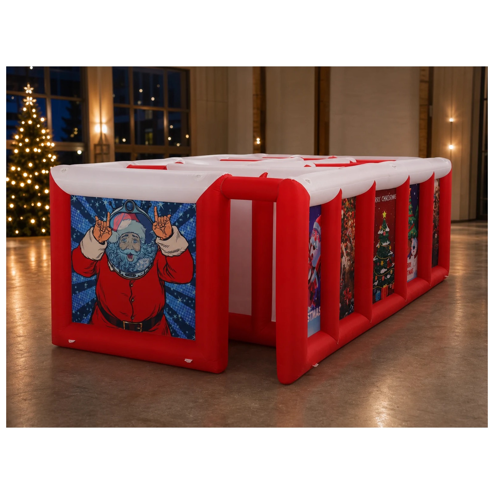 Laberinto Inflable Grande Rojo - Kids Outdoor Fun reseña y precio