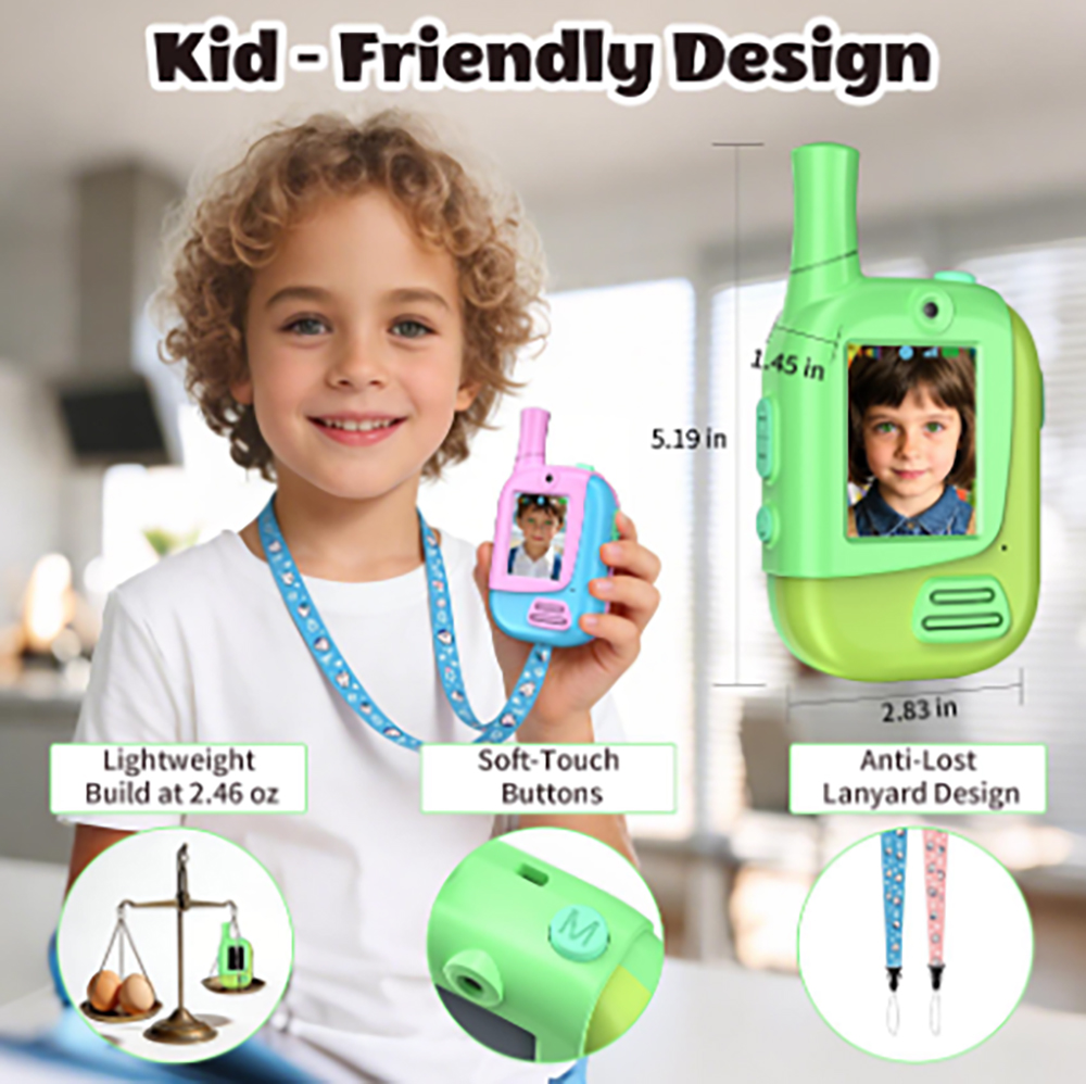 Paquete de 2 Walkie Talkies Re - Kids Outdoor Voices reseña y precio