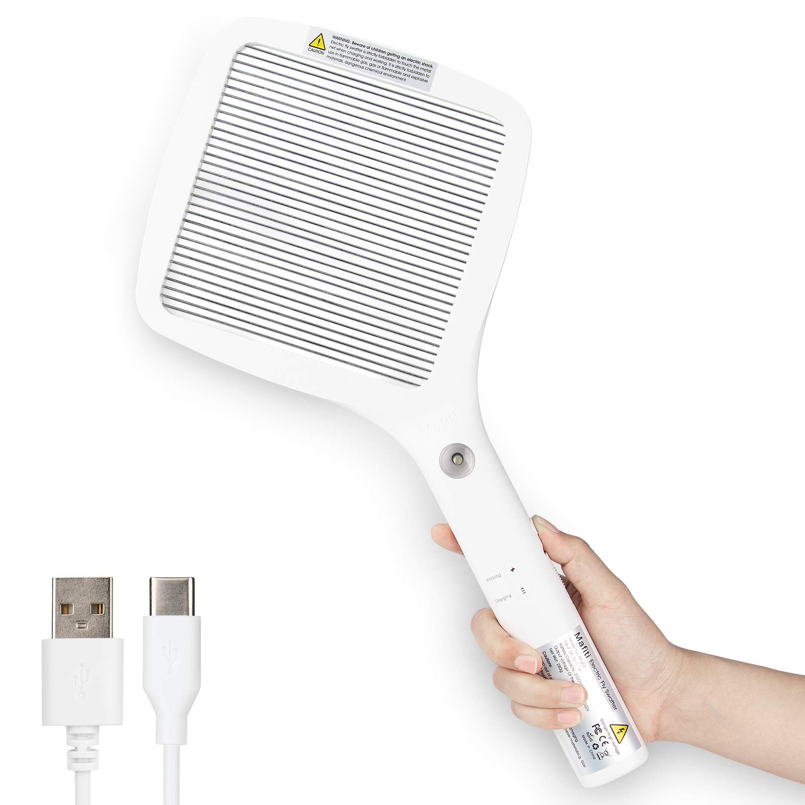 Matamoscas recargable por USB, - Bug Catching Kit reseña y precio