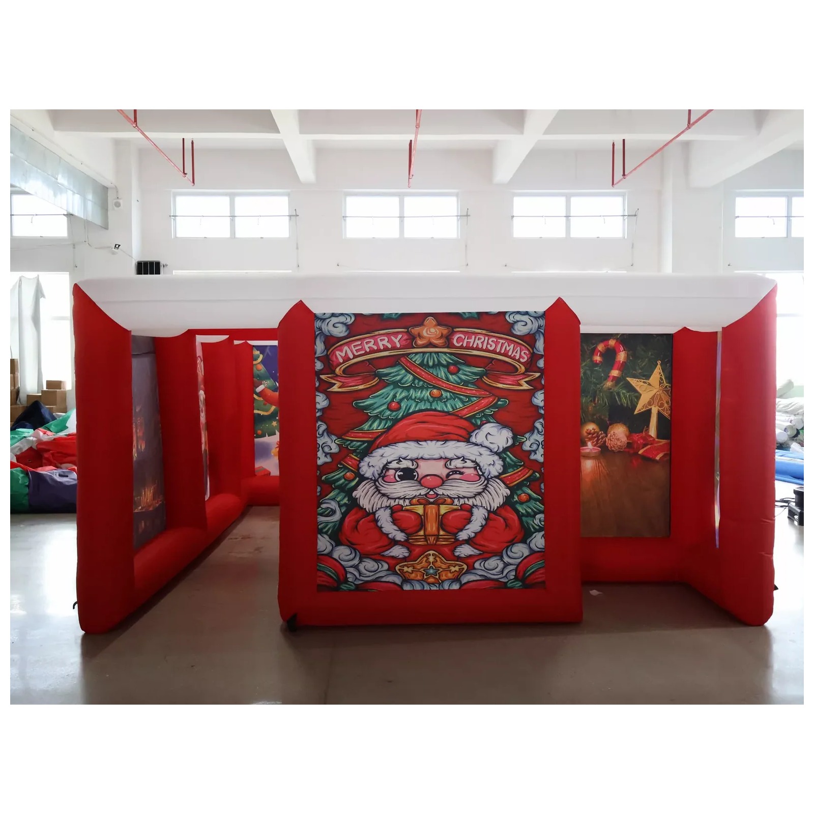 Laberinto Inflable Rojo para E - Kids Outdoor Venues reseña y precio