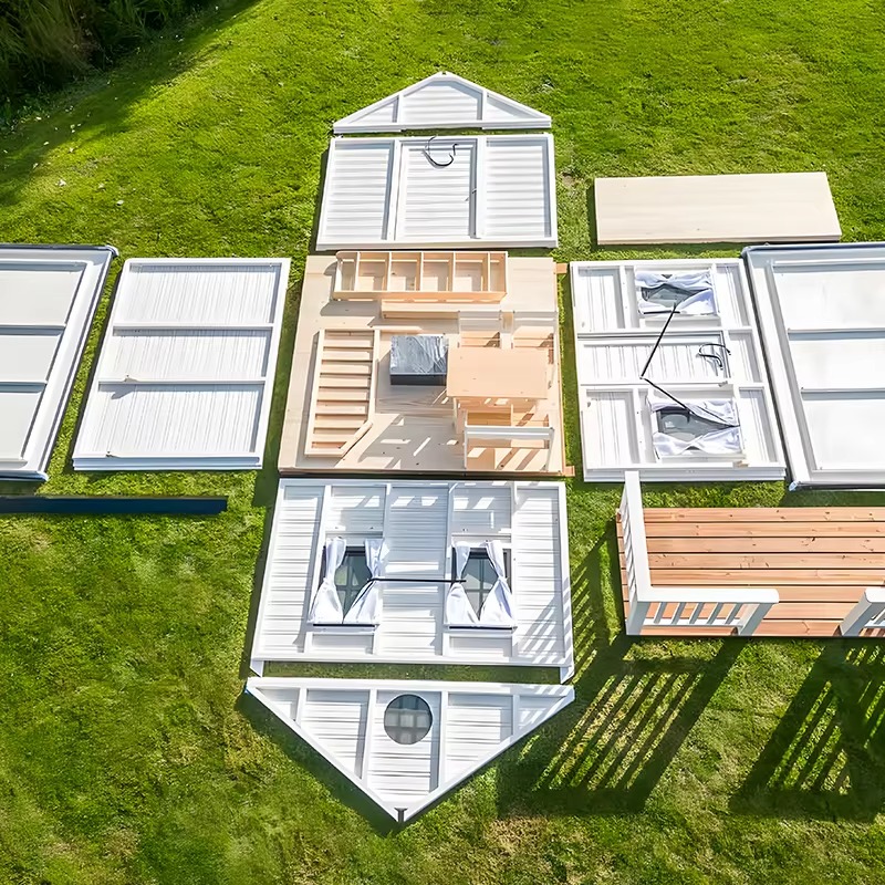 Casa de Juegos de Madera para  - Kids Outdoor Wooden Playhouse reseña y precio