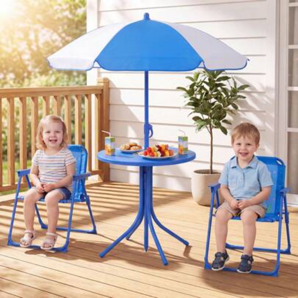 Mesa de Picnic Infantil para E - Kids Outdoor Table And Chair Set reseña y precio